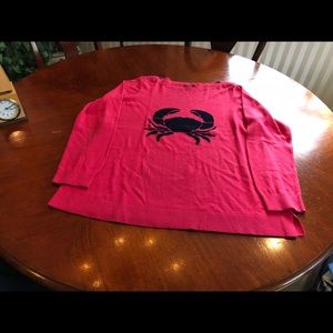 Pink Talbots sweater